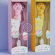 مسواک سیلیکونی پک اورجینال پینترستی فانتزی مدل پنجه سگ کد 88714478 cute Fancy silicone toothbrush with cat claw design www.poonelstore.com