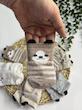 جوراب نخی استپ دار بچه فری سایز نوزادی تا دوسال cute socks made of yarn and cotton suitable for children free size www.poonelstore.com