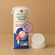 پد بهداشتی دخترانه آرایش پاک کن بسته 80 عددی پریستیو کد 66980104 pristive cotton pads for all skins types %100 cotton www.poonelstore.com