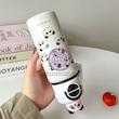 فلاسک پاندا نی نوش و آسان نوش درب قفل دار دارای بند دستی حجم 500 میلی لیتر cute panda easy drinking flask with straw lockable lid and hand strap 500 ml code 20036230