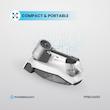 جاروشارژی قابلیت مکش زباله های خشک و مرطوب قابل حمل پاورولوژی کد 97893653 powerology cordless spot cleaner PPBCHA50 model www.poonelstore.com