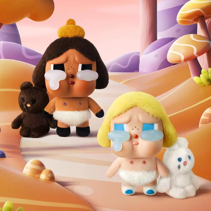 پاپ مارت بلایند باکس عروسک سورپرایزی کرای بیبی سری pop mart crybaby crying again series figures crybaby blind box figures random design action figures collectible toys home decorations holiday birthday gifts whole set
