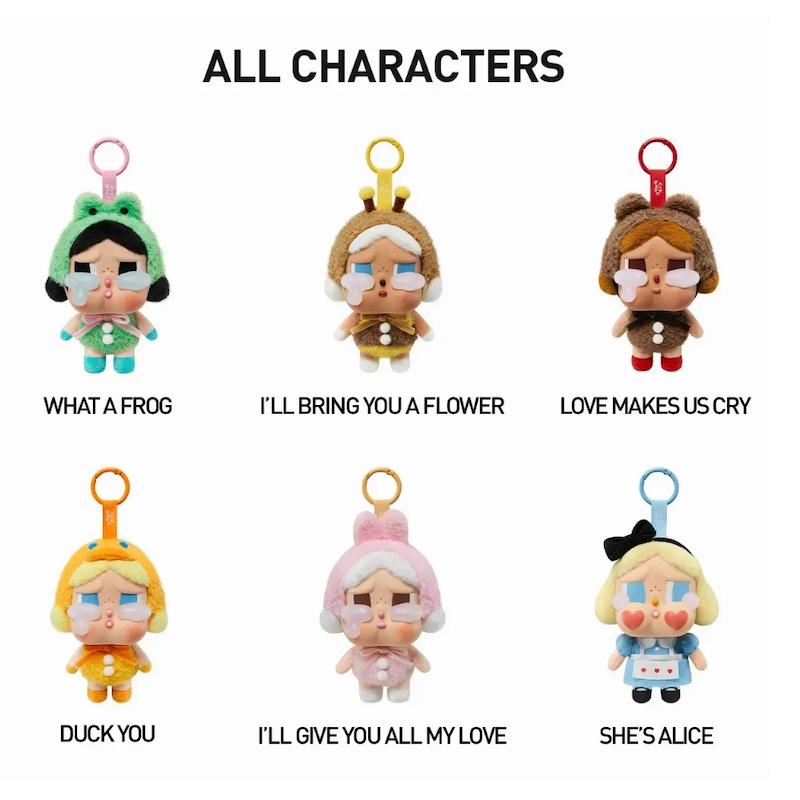 پاپ مارت بلایند باکس عروسک سورپرایزی کرای بیبی سری pop mart crybaby crying again series figures crybaby blind box figures random design action figures collectible toys home decorations holiday birthday gifts whole set