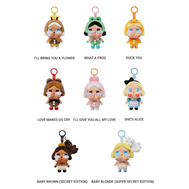 پاپ مارت بلایند باکس عروسک سورپرایزی کرای بیبی سری pop mart crybaby crying again series figures crybaby blind box figures random design action figures collectible toys home decorations holiday birthday gifts whole set