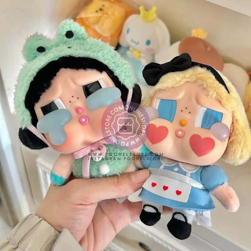 پاپ مارت بلایند باکس عروسک سورپرایزی کرای بیبی سری pop mart crybaby crying again series figures crybaby blind box figures random design action figures collectible toys home decorations holiday birthday gifts whole set