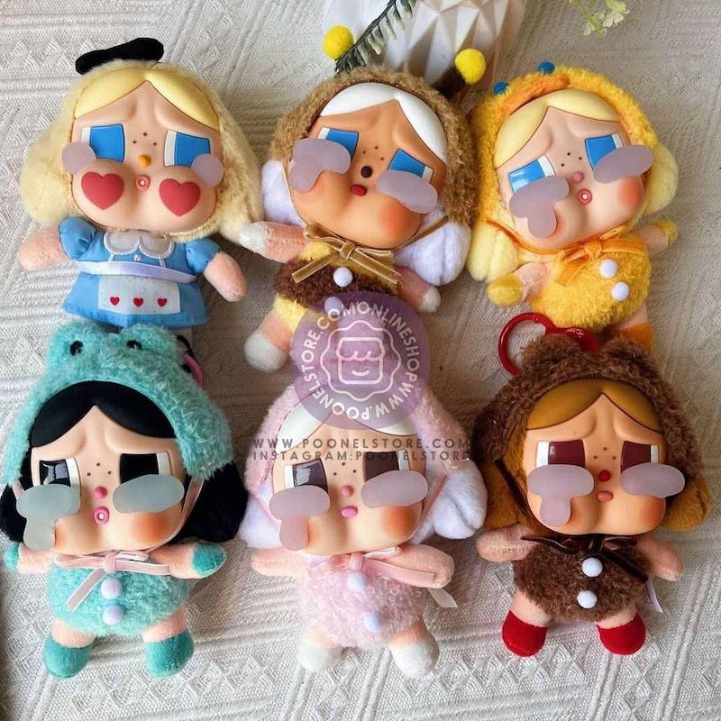 پاپ مارت بلایند باکس عروسک سورپرایزی کرای بیبی سری pop mart crybaby crying again series figures crybaby blind box figures random design action figures collectible toys home decorations holiday birthday gifts whole set