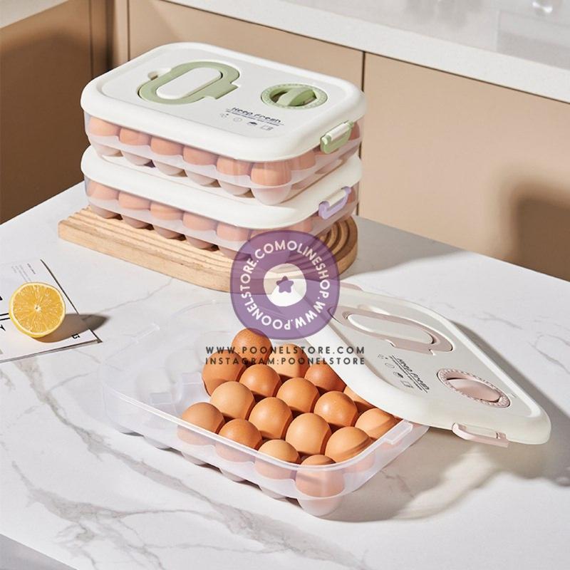 استندسیلیکونی نگهداری تخم‌مرغ لایف‌هوم‌ پوونل‌استور eggs silicon stand kitchen www.poonelstore.com