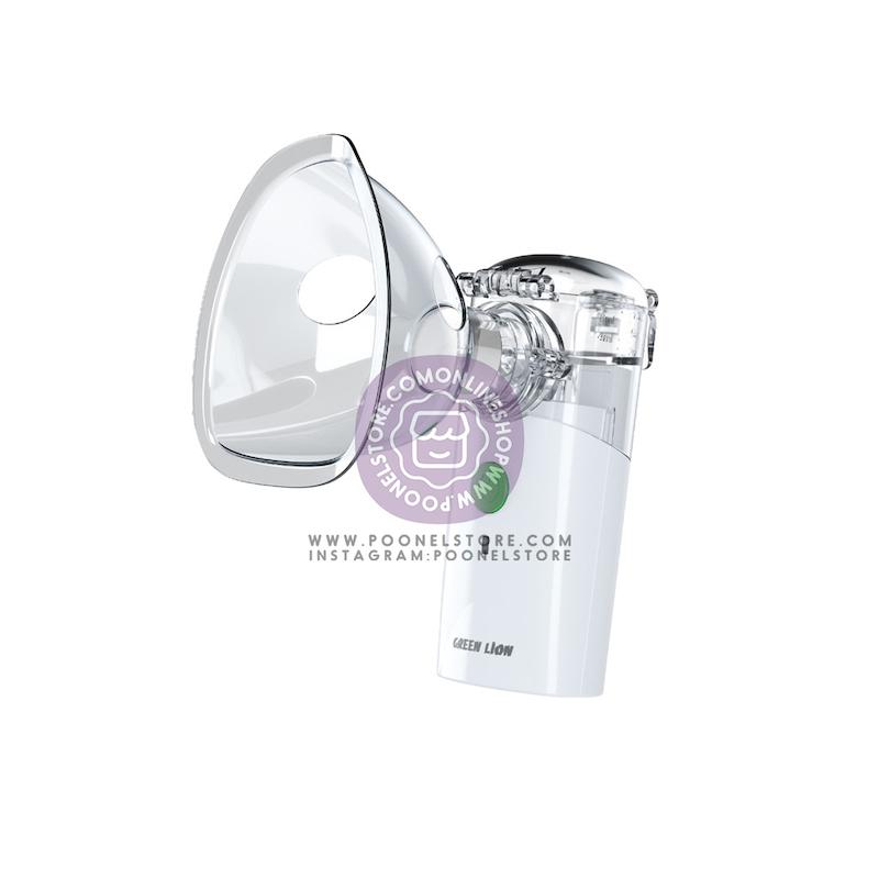 نبولایزر اولتراسونیک پرتابل گرین لاین نبولایزر اولتراسونیک قابل حمل گرین لاین green lion portable nebulizer quiet operation adjustable mist output www.poonelstore.com