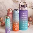 ست فلاسک کریستال سیلیکونی فیلتردار مجموعه ۳ عددی پکیج ۳ سایز قمقمه سیلیکونی  cute cristal cilicon flask package 3 pcs code 67770214 www.poonelstore.com