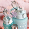 ست فلاسک کریستال سیلیکونی فیلتردار مجموعه ۳ عددی پکیج ۳ سایز قمقمه سیلیکونی  cute cristal cilicon flask package 3 pcs code 67770214 www.poonelstore.com