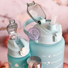 ست فلاسک کریستال سیلیکونی فیلتردار مجموعه ۳ عددی پکیج ۳ سایز قمقمه سیلیکونی  cute cristal cilicon flask package 3 pcs code 67770214 www.poonelstore.com