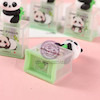 مدادتراش سیلیکونی فانتزی پینترستی جاینت پاندا کد 76661058  students stationery cute giant panda pencil sharpener www.poonelstore.com