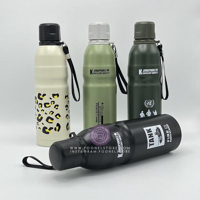 فلاسک دوحالته سرد و گرم کمپینگ و روزمره آیرون فلاسک چریکی دوجداره مناسب نوشیدنی سرد و گرم حجم 750 میلی لیتر xnbda thermos vacuum insulated stainless steel water bottle keep drinks cold 14 hours or hot 12 hours for travel home sport gift