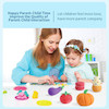 خمیرسبک بهداشتی مدل حیوانات خوشحال خمیرکلی طرح هپی انیمال کد 61948023 pet park play dough for children clay dough children's toys www.poonelstore