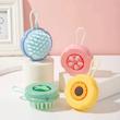 سرشوی سیلیکونی اسکالپ، سرشوی و بدن شوی سیلیکونی اسکالپ کد 02148858 fuhiueos playful cartoon hair brush with soft silicone bristles head massage