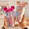 اسموتی ماگ فانتزی/اسموتی ماگ پینترستی مدل موشی نی دار آیس اسموتی ماگ کد 23650014 cute smoothie mug mouse design www.poonelstore.com