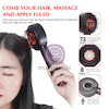 +ویدیو ماساژور شارژی پرتابل اسکالپ دارای مخزن روغن ماساژ تراپی کد 54128745 Electric Massage Comb Vibration Red Light Therapy Hair Growth Massage Scalp Brush Anti Hair Loss Liquid Oil Applicator Hair Care