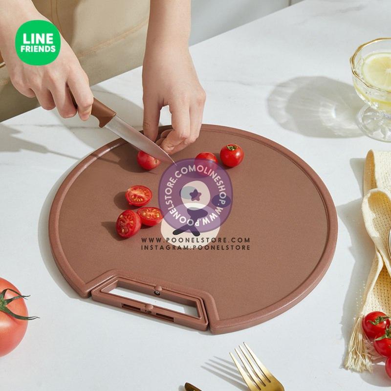 تخته خردکن آشپزخانه لاین فرندز پوونل‌استور line friends family products www.poonelstore.com