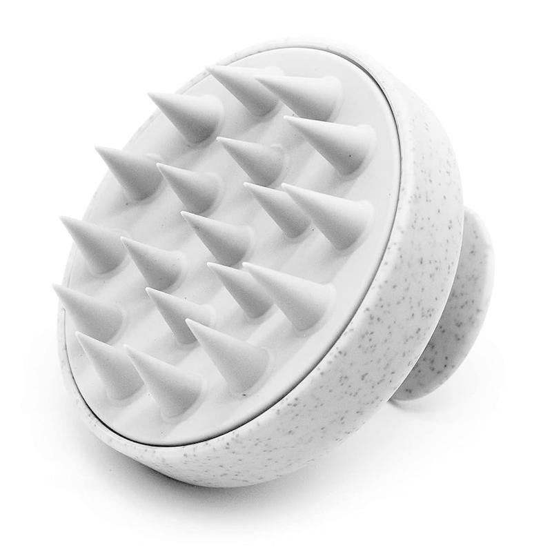 ماساژور سیلیکونی پوست و موی سر وارداتی اسکالپ کد 01836663 silicone massager for the scalp and hair suitable for both men and women www.poonelstore.com