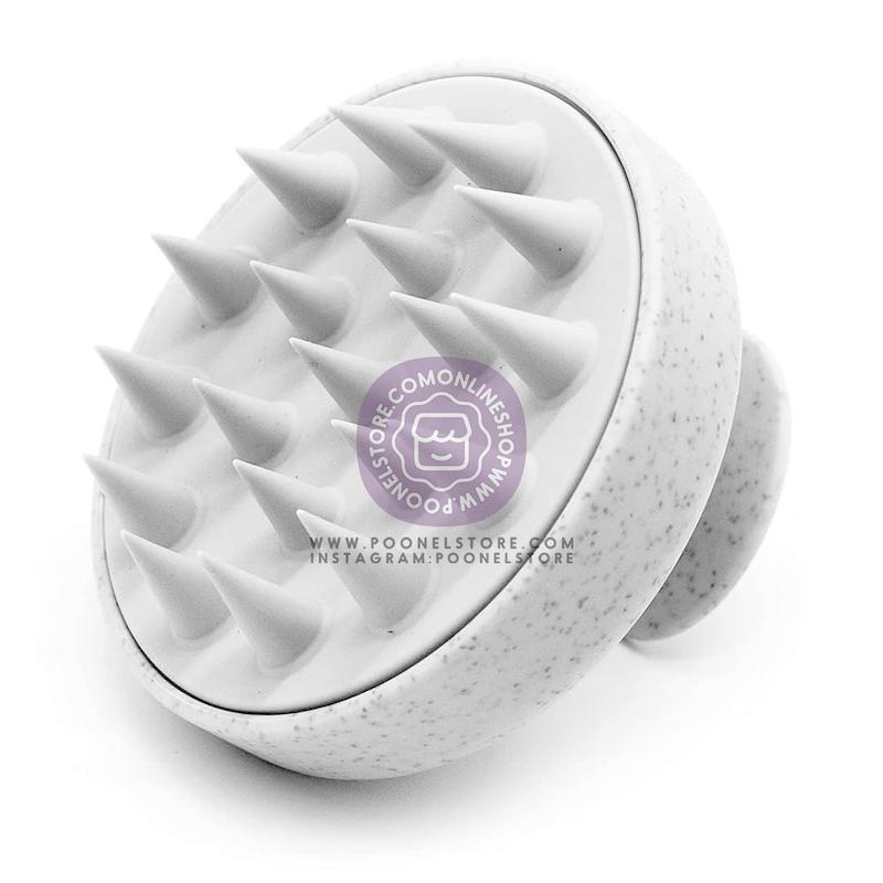 ماساژور سیلیکونی پوست و موی سر وارداتی اسکالپ کد 01836663 silicone massager for the scalp and hair suitable for both men and women www.poonelstore.com