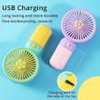 مینی فن دستی پرتابل پینترستی، مینی فن قابلیت هولدر موبایل پینترستی کد 49510647 kipas angin genggam tangan motif bunga 2in1+holder penyangga hp handy mini fan portable rechargeable elektrik karakter lucu