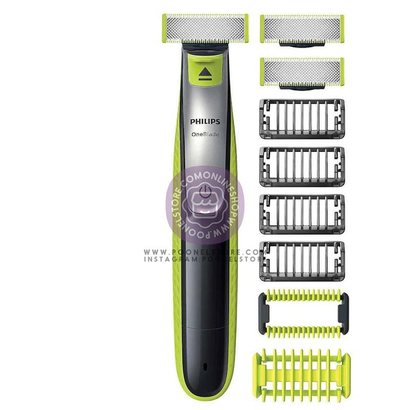 ماشین اصلاح موی صورت و بدن فیلیپس مدل OneBlade کد 99853364 philips norelco oneblade face+body hybrid electric trimmer and shaver