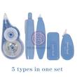 ست غلطگیرنواری پینترستی بسته 5 عددی کد 65999852 cute 5 pcs correction tape set cute design tippex pen large capacity smooth mute whiteout correction tape for home school office supplies