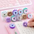 پاکن دونات 3 عددی فانتزی پینترستی مدل شیرینی‌ دوناتی خوشمزه کد 61548841 cute tochain eraser students kawaii donate eraser for kids poonelstore.com