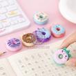 پاکن دونات 3 عددی فانتزی پینترستی مدل شیرینی‌ دوناتی خوشمزه کد 61548841 cute tochain eraser students kawaii donate eraser for kids poonelstore.com