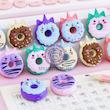 پاکن دونات 3 عددی فانتزی پینترستی مدل شیرینی‌ دوناتی خوشمزه کد 61548841 cute tochain eraser students kawaii donate eraser for kids poonelstore.com
