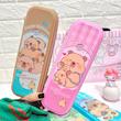 جامدادی پینترستی فانتزی کاپی بارا وارداتی کیوت کد 62844106 cute pencil case happy capybara students stationery www.poonelstore.com
