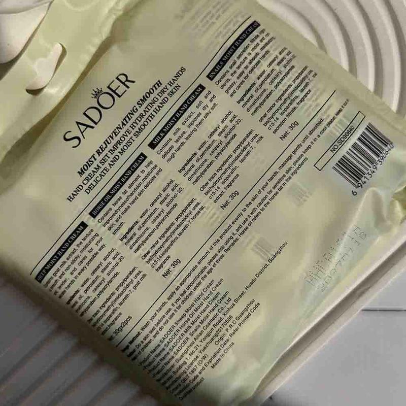 پکیج 5 عددی کرم مرطوب کننده دست سادور اورجینال مناسب خانم ها و آقایان کد 65230320 hand cream moisturizing hydrating hand cream for dry cracked Hands plant fragrance hand lotion stocking stuffers gift set 5pack mini hand care cream travel size for men and women