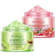 ماسک صورت شب ضد پیری حاوی انار 120 میلی لیتر اورجینال کد 02150663 orginal red pomegranate sleeping mask 120 ml poonelstore.com