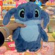 کیسه آب گرم دیزنی مدل استیج 30 سانتیمتر ضدحساسیت کد 02013660 disney blue stitch plush hot waterbag 30 cm poonelstore.com