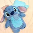 کیسه آب گرم دیزنی مدل استیج 30 سانتیمتر ضدحساسیت کد 02013660 disney blue stitch plush hot waterbag 30 cm poonelstore.com