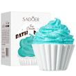 نمک بدن دریایی سادوور ریزدانه مدل کیک بستنی فنجونی، بمب بادی سالت آیس کریم کد 97520159 sadoer ice cream bath bomb poonelstore.com