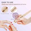 دستگاه پرتابل سوهان الکترونیک ناخن، سوهان برقی، پدیکور، مانیکور، پولیش ناخن کد 63635525 pnyxeass portable electric nail drill compact efile salon nails kit electronic nail file and full manicure and pedicure tool for home salon use