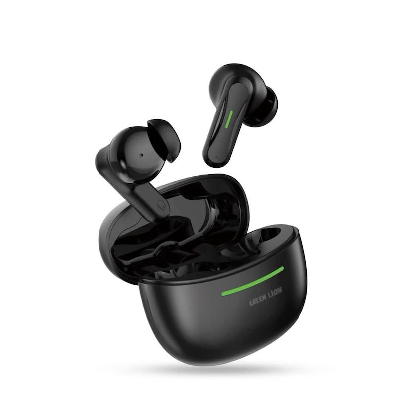 هندزفری وایرلس گرین لاین مدل کایرو، هدفون بلوتوثی کایرو گرین لاین کد 70588771 green lion cairo wireless earbuds hands free calls poonelstore.com