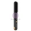 برس مو حرارتی گرین لاین، برس حرارتی پرتابل شارژی گرین لاین کد 78450021 infrared hair comb mch heating digital display 140-200°C temperature 30 minutes auto shut off considerable working time high capacity battery