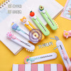 مینی کاتر سیلیکونی فانتزی خارجی/وارداتی پوونل استور cute students stationery silicon mini cutter www.poonelstore.com