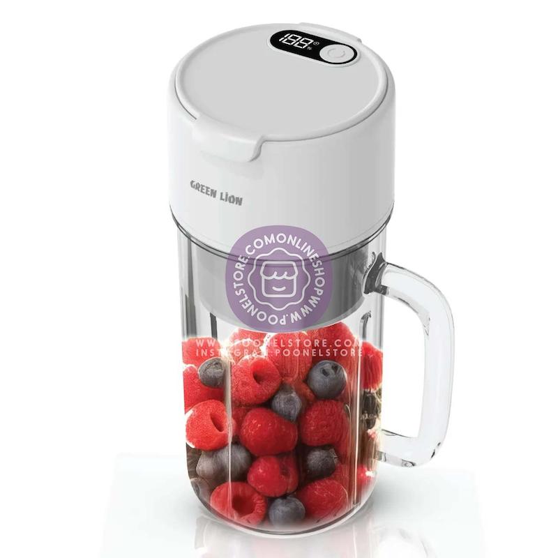 بلندر ماگ اورجینال گرین لاین، ماگ مخلوط کن پرتابل گرین لاین کد 74116586 green lion portable rechargeable blender travel smoothie cup