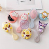 برس مو سیلیکونی فانتزی، برس پینترستی دخترونه سیلیکونی نرم و ضدحساسیت Cute Hair Brush Suitable For Girls And Boys Made Of Soft Hypoallergenic Silicone