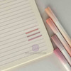 ماژیک هایلایتر پینترستی/ماژیک علامت زن پاستیلی بسته 4 عددی کد 99960244 dreamy cute highlighter marker students stationery www.poonelstore.com