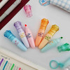 ماژیک هایلایتر پینترستی بسته 6 عددی، ماژیک علامت زن فانتزی مدل پنجه گربه cute students stationery highlighter markers cat claw design 6 pcs www.poonelstore.com