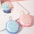 سرشوی سیلیکونی اسکالپ، سرشوی و بدن شوی مخزن دار سیلیکونی اسکالپ Fuhiueos Playful Cartoon Hair Brush With Soft Silicone Bristles Head Massage