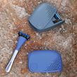 تیغ اصلاح کالرلمب پرتابل، شیور دستی مردانه کالرلمب قابل حمل دارای کیس نگهدارنده Colorlamb Portable Manual Men Razor Set Metal Handle Poonel Store