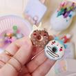 پاکن پینترستی  طرح دونات، پاکن فانتزی دانش آموزی مدل شیرینی‌ دوناتی خوشمزه Cute Tochain Eraser Students Kawaii Donate Eraser For Kids poonelstore.com