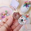 پاکن پینترستی  طرح دونات، پاکن فانتزی دانش آموزی مدل شیرینی‌ دوناتی خوشمزه Cute Tochain Eraser Students Kawaii Donate Eraser For Kids poonelstore.com