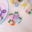 پاکن پینترستی طرح خرگوش و هویج، پاکن فانتزی لگویی دانش آموزی مدل خرگوش Cute Tochain Eraser Students Kawaii Rabbit Eraser For Kids poonelstore.com