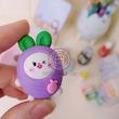 پاکن پینترستی طرح خرگوش و هویج، پاکن فانتزی لگویی دانش آموزی مدل خرگوش Cute Tochain Eraser Students Kawaii Rabbit Eraser For Kids poonelstore.com